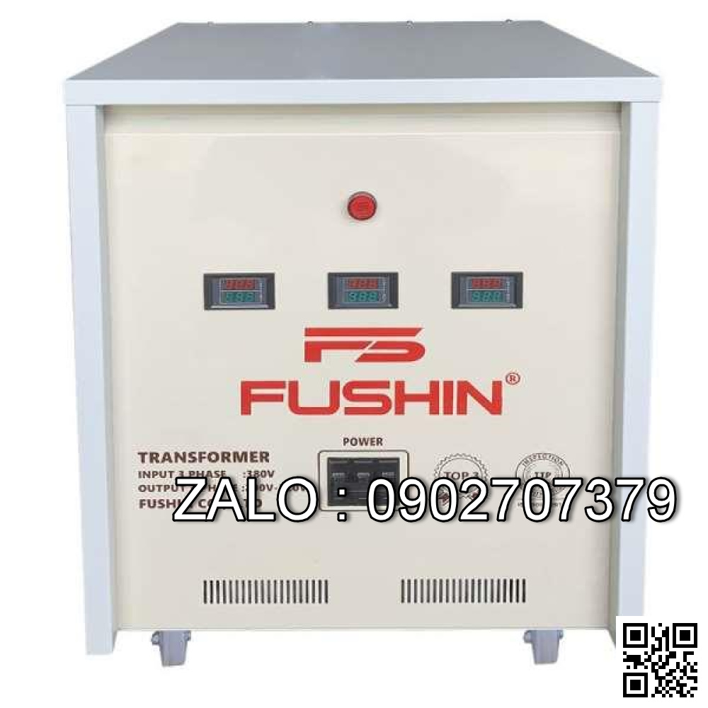 Biến tự ngẫu 3P 380V/220V-60KVA - Dây Đồng - Nhản hiệu : Fushin