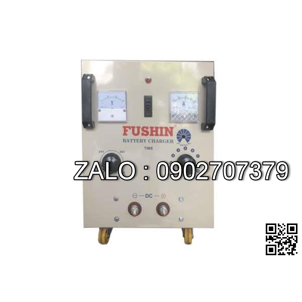 Máy sạc tăng giảm có hẹn giờ 200A Dây đồng - Nhản hiệu : Fushin