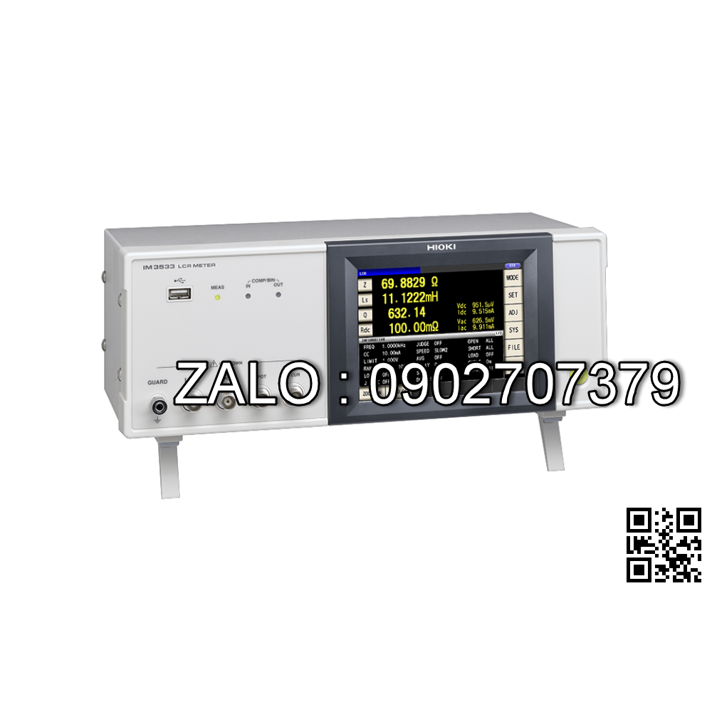 Máy phân tích tổng trở Hioki IM3590