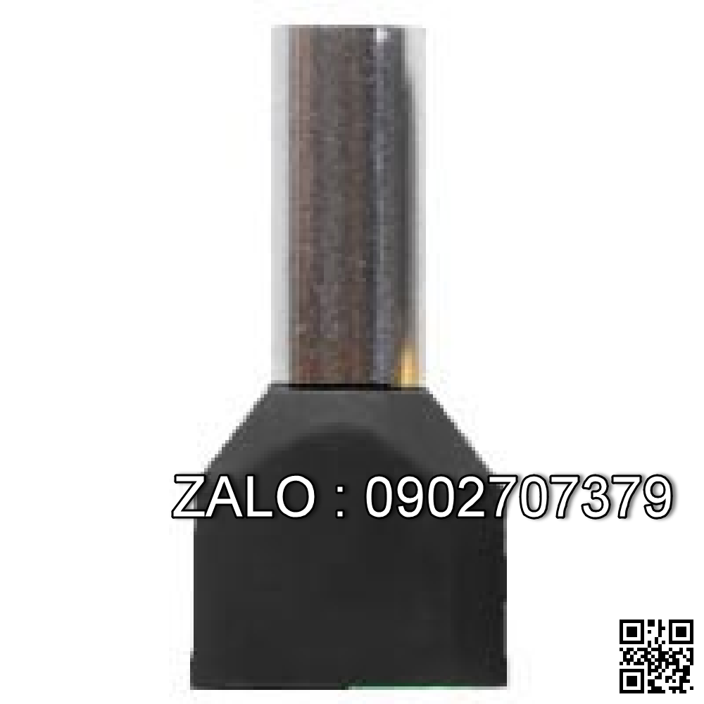 Đầu cos pin rỗng đôi (đen ) TE1008