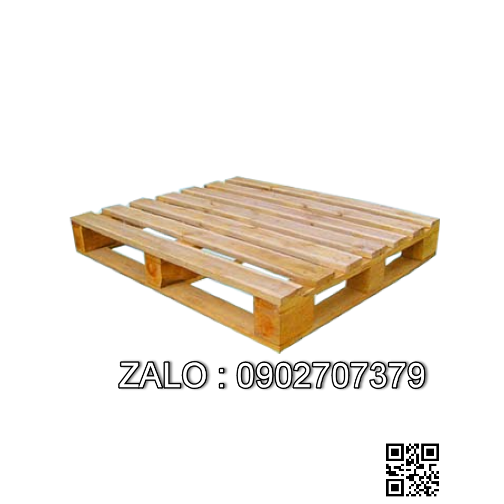 Pallet gỗ thông khử trùng 1000*900mm, đế 100mm