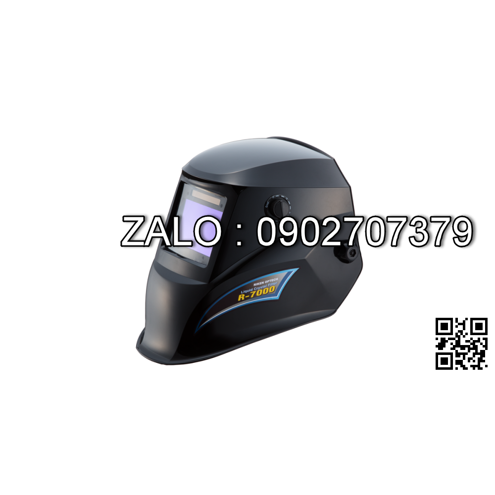 Mặt nạ hàn điện tử chống cháy trùm kính đầu R-7000-C