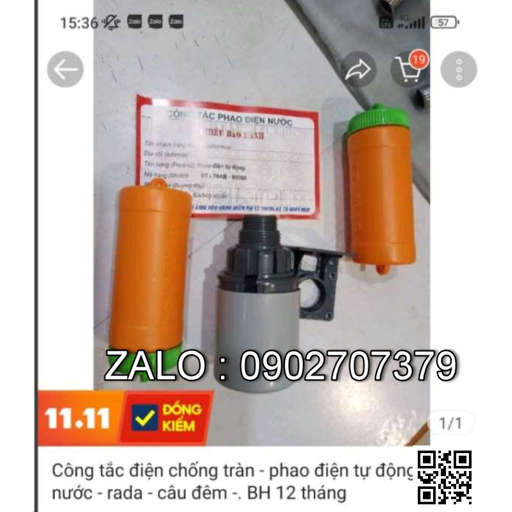 Công tắc phao 220V