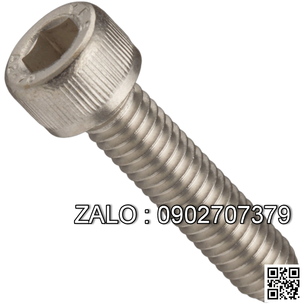 bulong lục giác M12x65mm, ren lửng, cấp bền 12.9, gồm: long đền vênh