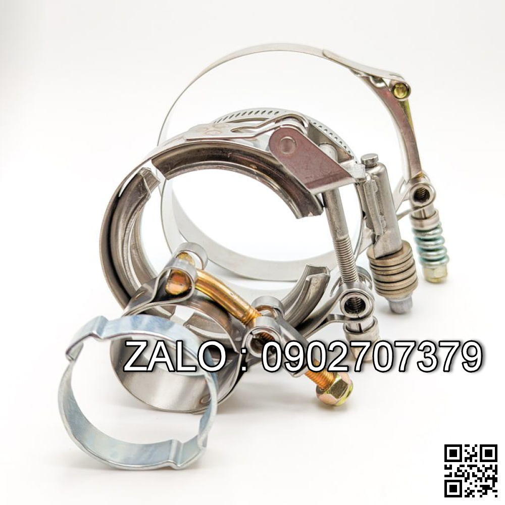Đai Xiết Ôm Ống Bịt Lỗ Rò Rỉ ( Cùm Ống ) Inox 304