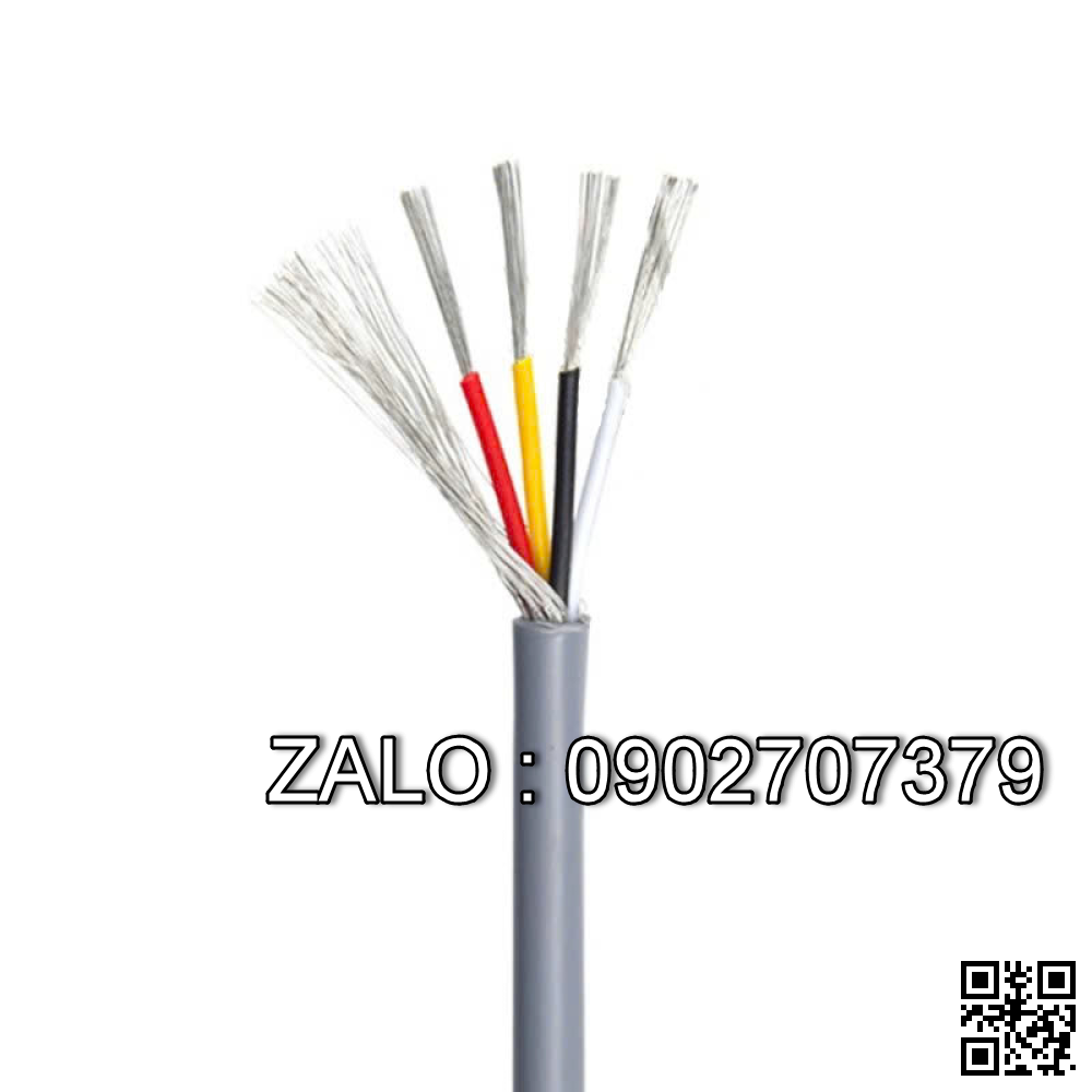cáp điều khiển loại đồng mạ Niken size 4*05mm