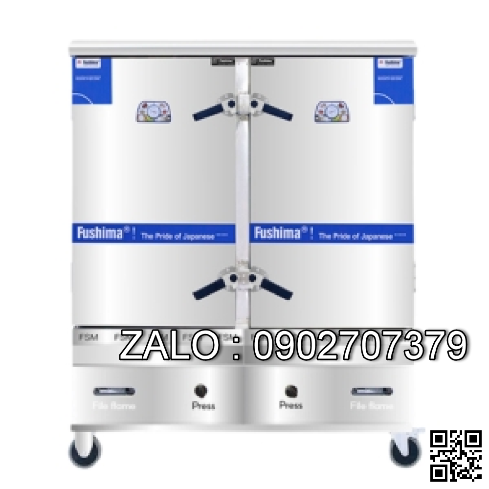 Tủ nấu cơm công nghiệp 12 khay ga AKADO