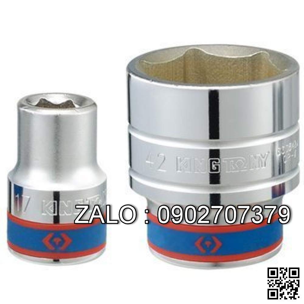 Đầu tuýp ngắn 6 góc 1/2