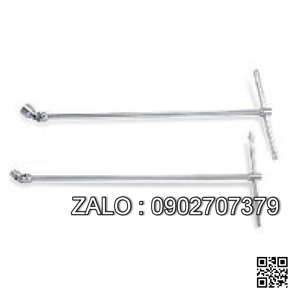 Tay vặn 12 cạnh(12PT) TOPTUL 15x450mm đầu lắc léo CTKA1215