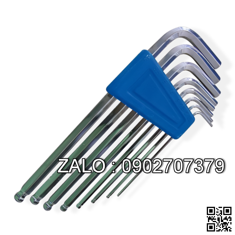 Bộ lục giác đầu bi 8 chi tiết Cmart F0151