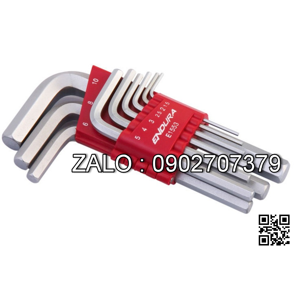 1.5-10mm Bộ lục giác 9 chi tiết Endura E1553