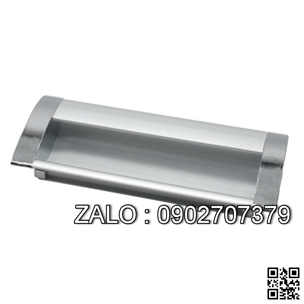 Tay nắm âm nhôm 128 Đen