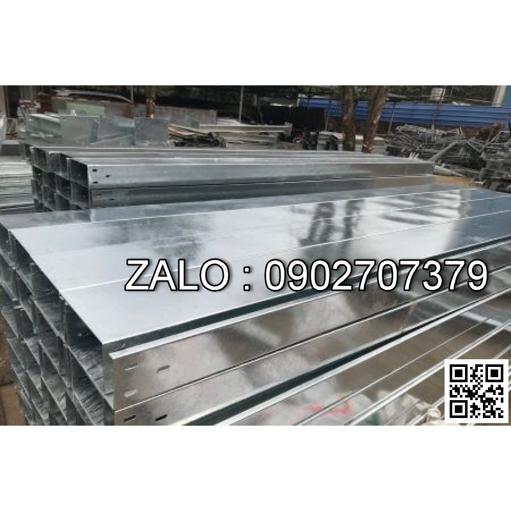 Máng cáp sơn tĩnh điện 200x100mm, 1.5mm