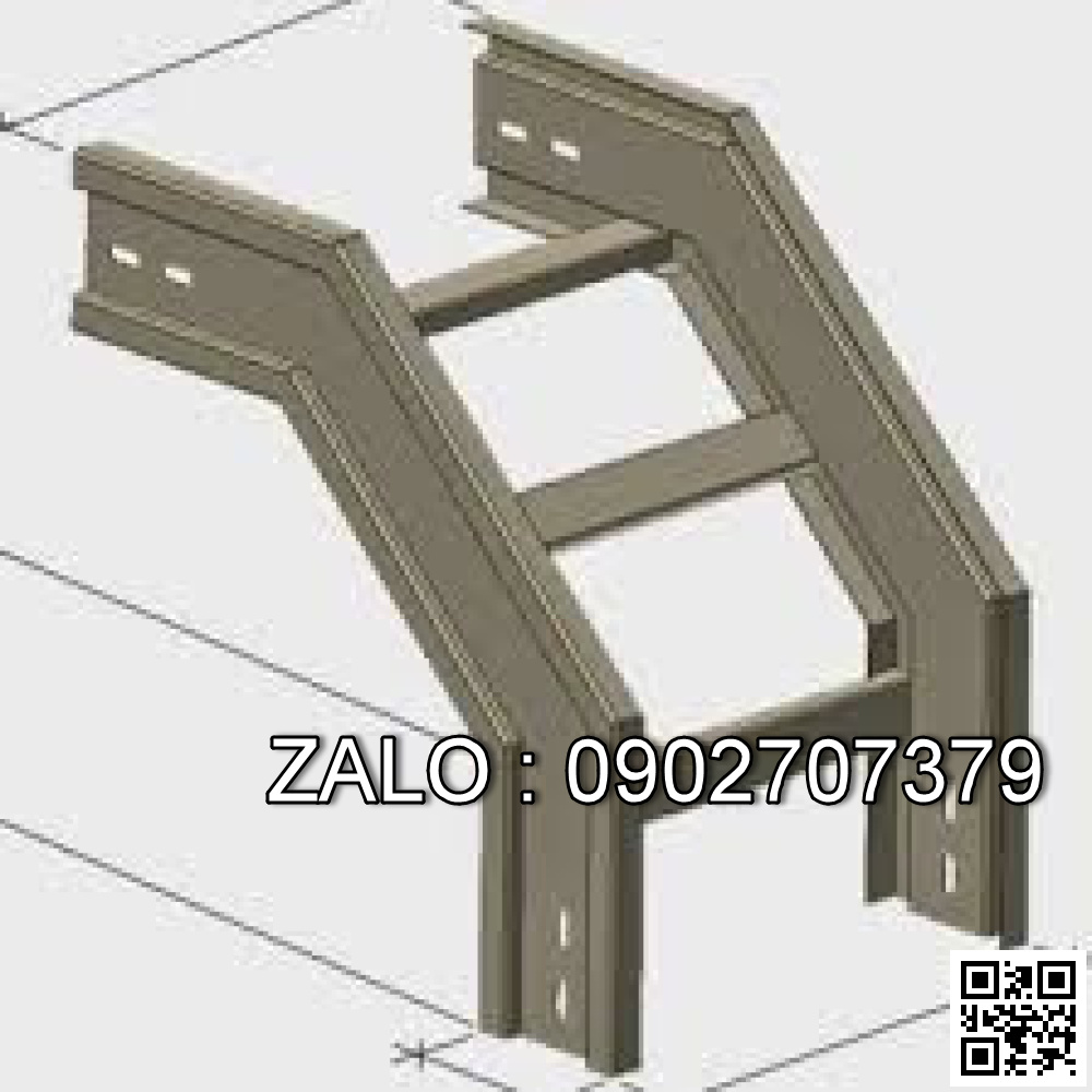 Co xuống thang cáp 250x50mm, 1.2mm
