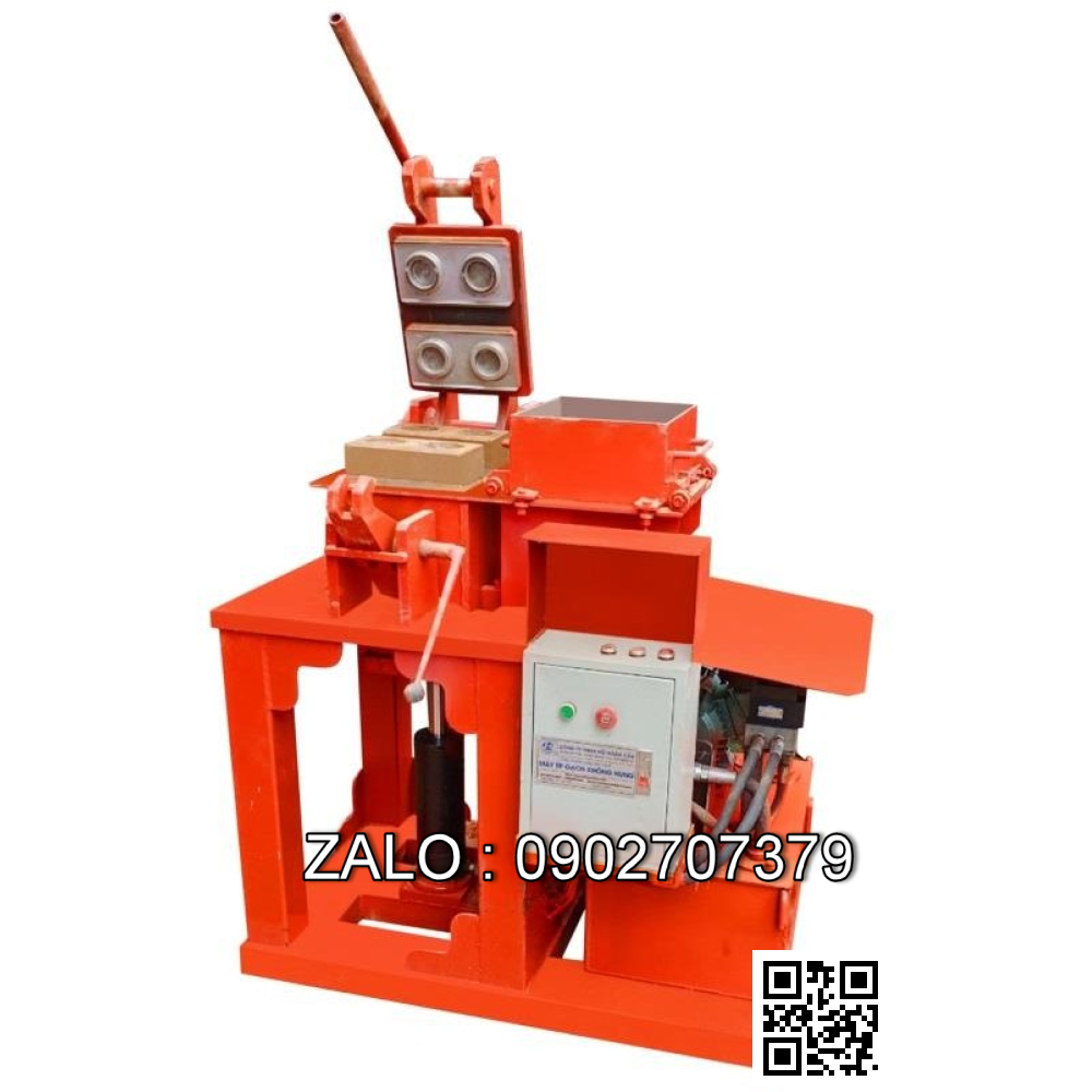 Máy ép gạch thủy lực mini