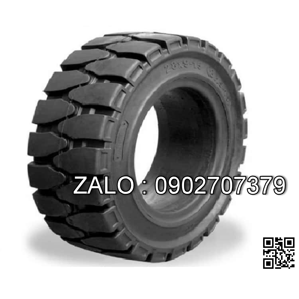 Vo truoc xe nang dien BYD, P/N: 11406316-00, Kich thuoc: 8.15-15/28x9-15 C8909, loai vo dac. NSX: BYD. (Loai vo su dung cho