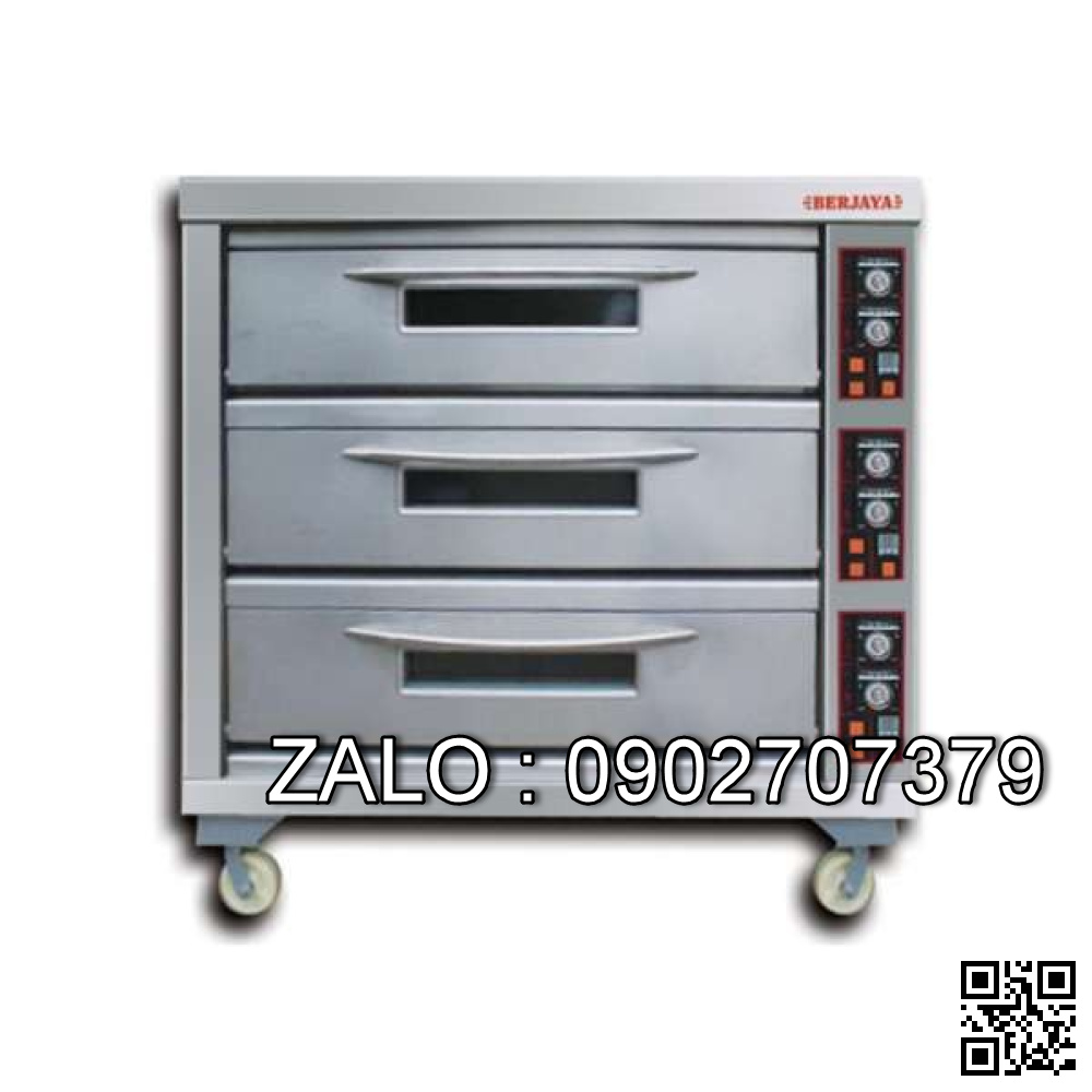 LÒ NƯỚNG ĐIỆN 3 TẦNG BSP-E20 KW-3N (60 KG)