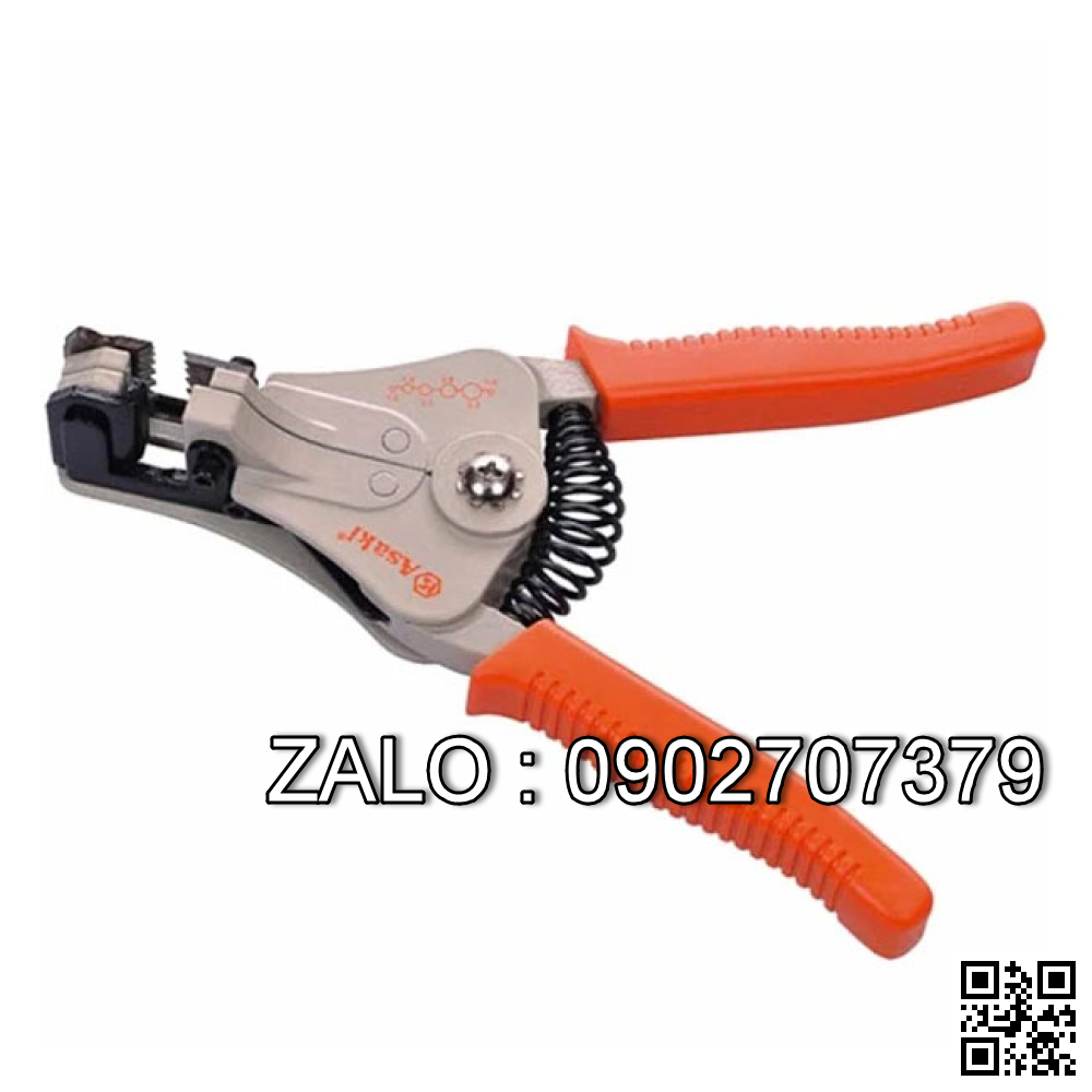 Kìm tuốt dây điện tự động Asaki
7/180mm AK-0340