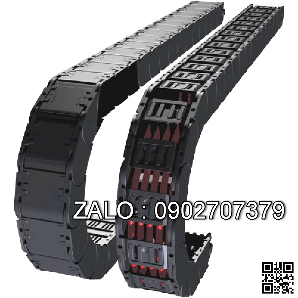 Xích nhựa cuốn cáp TP80x250