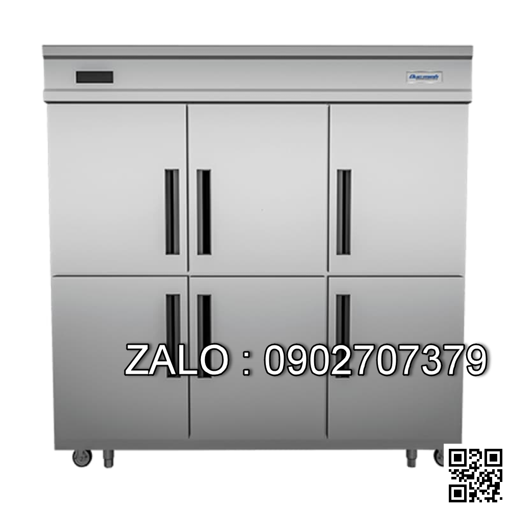 Tủ mát 6 cánh DMQ.6I1750 dạng đứng