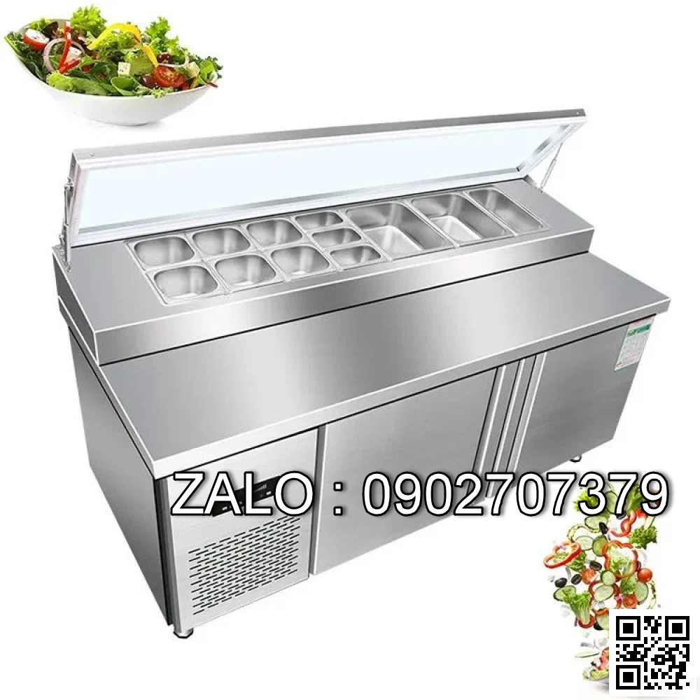 Quầy lạnh SALAD hoặc Sandwich QLSW 11-75
