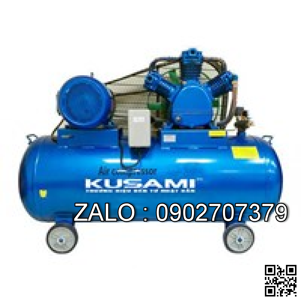 Máy nén khí dây đai Kusami KS-0.6-150L