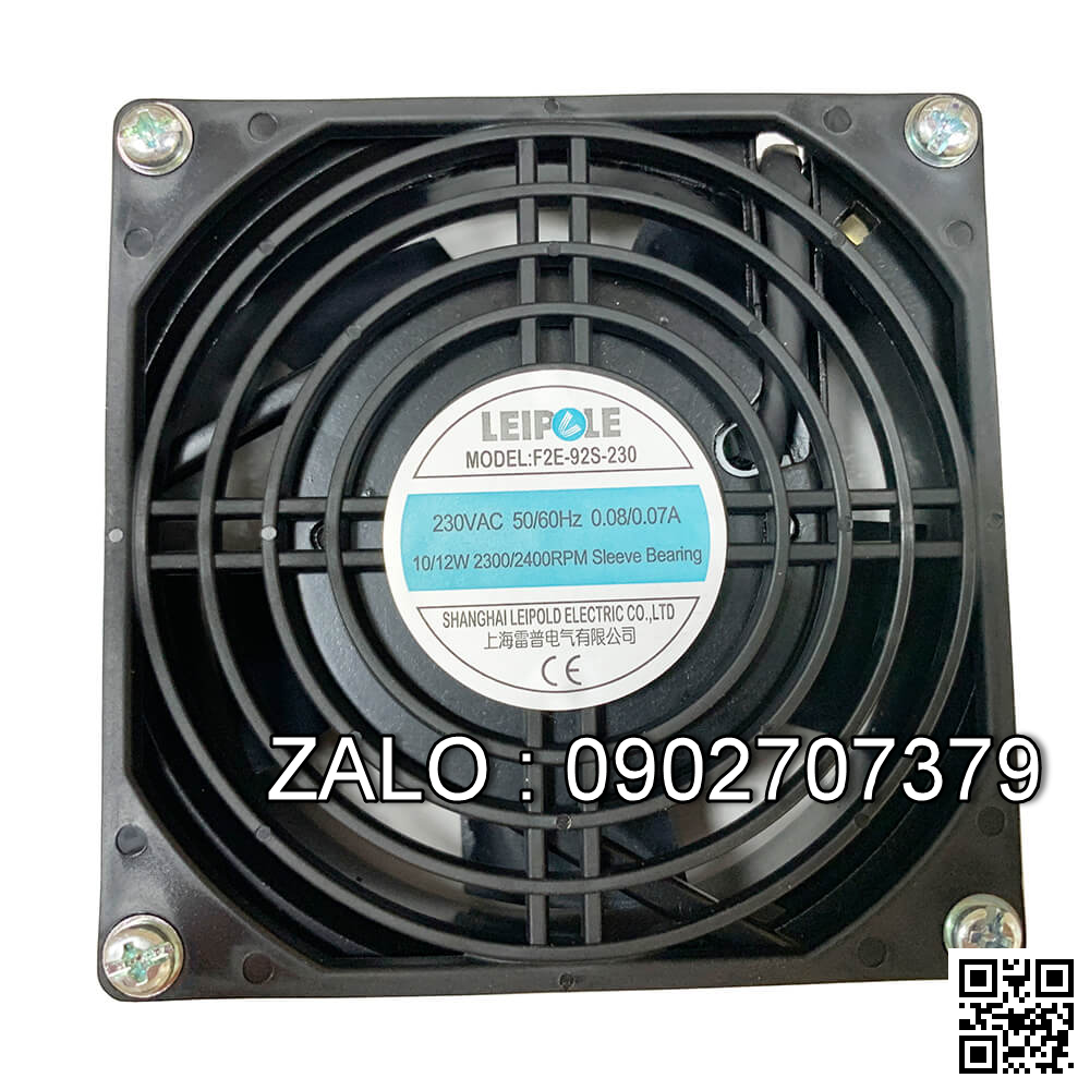 Quạt tủ điện Leipole F2E-92S-230