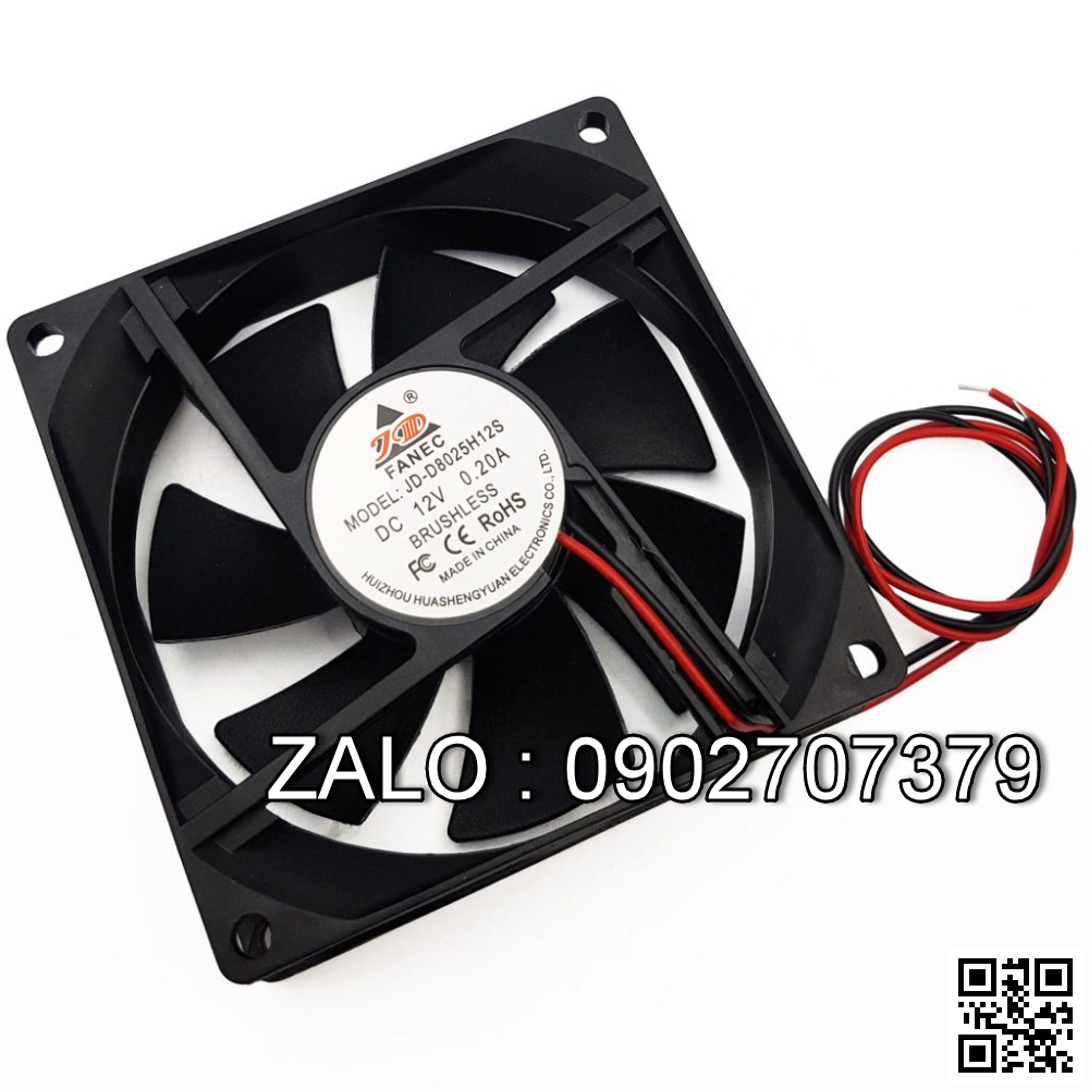 Quạt tản nhiệt,90*90mm,220,0.07A (TQ)