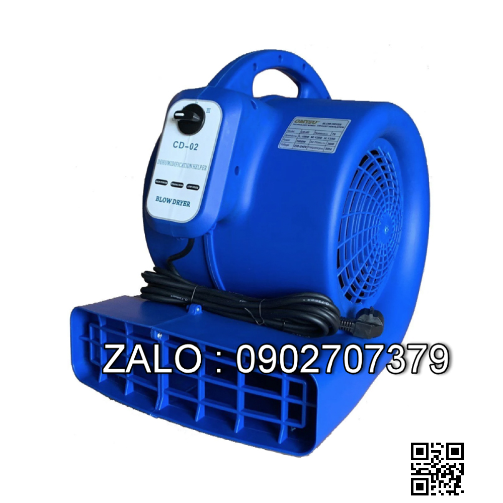 Quat thoi ham gia nhiet MDL Aseptic 2