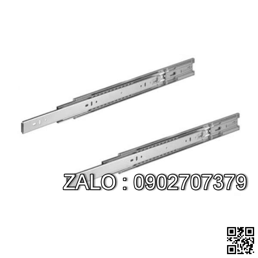 Ray bi 3 tầng-Bản 42 350 (3bi) ZUB(20 bộ/thùng) Màu Trắng/Đen
