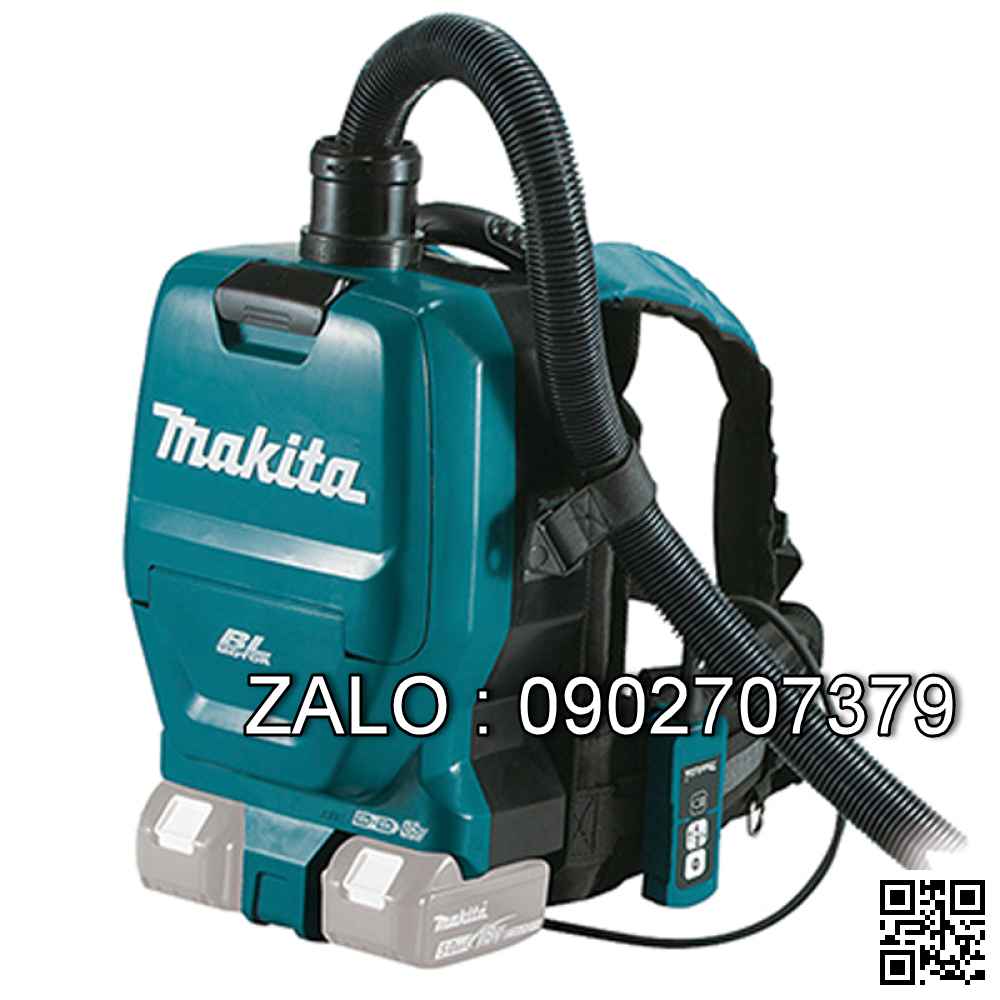 MÁY HÚT BỤI KHÔ ĐEO VAI DÙNG PIN MAKITA DVC260ZX