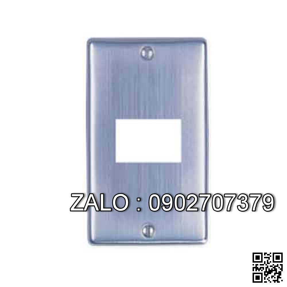 Mặt công tắc dùng cho 1 thiết bị bằng kim loại Panasonic WN7601-8