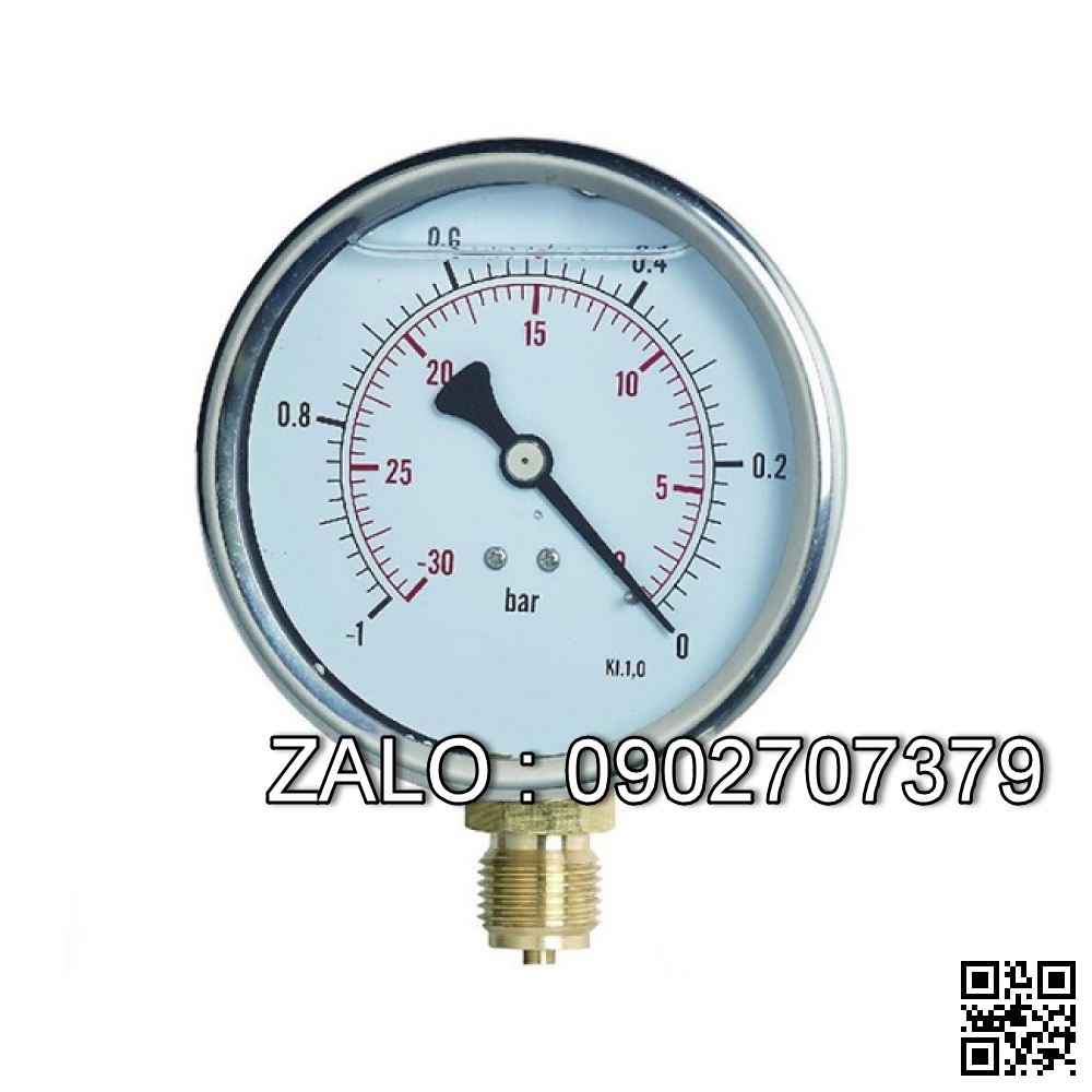 Đồng hồ đo áp suất âm -1 - 0
