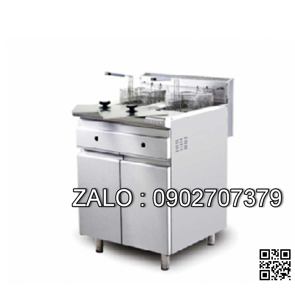 BẾP CHIÊN NHÚNG GAS ĐÔI CHÂN CAO FSGDF 11D