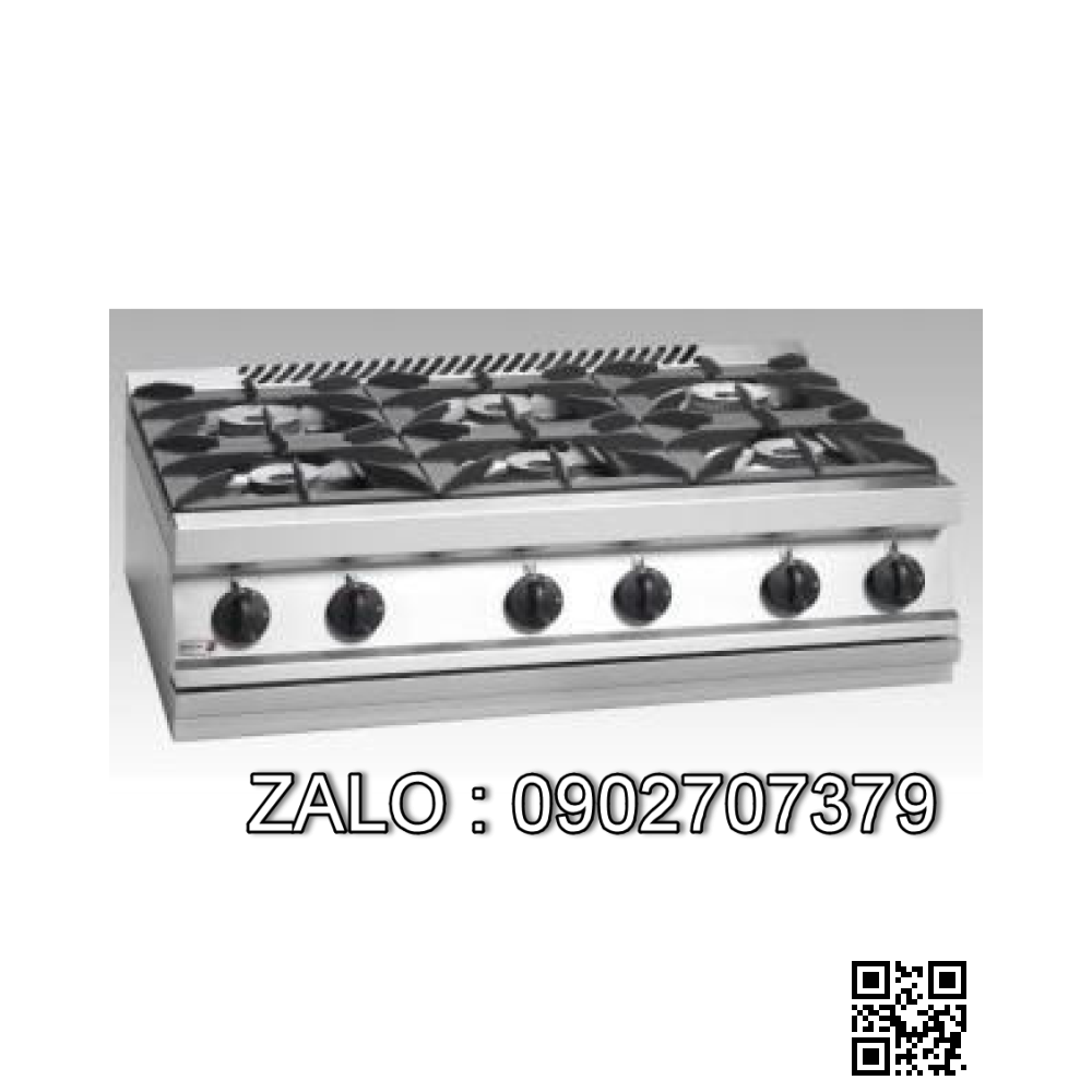 BẾP ÂU 6 HỌNG DÙNG GAS C-G760
