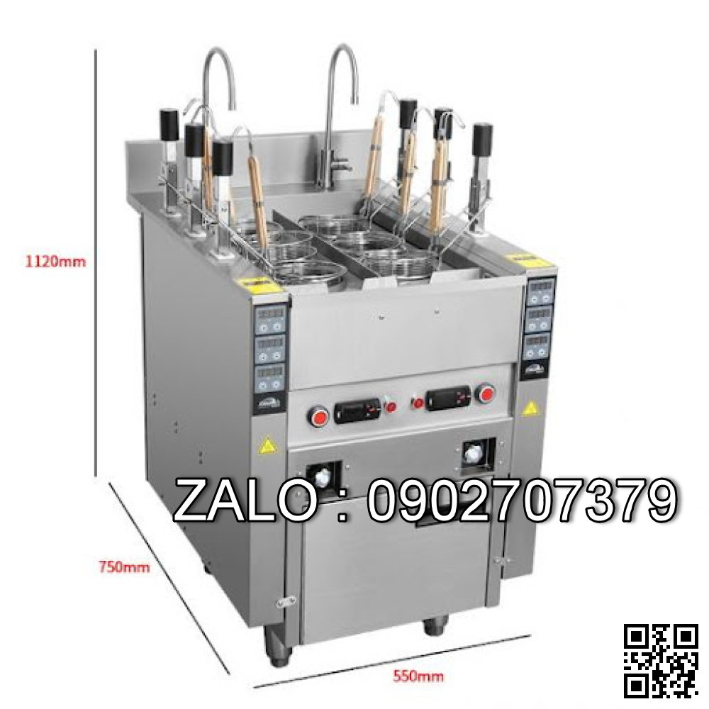 Bếp nhúng mì 3 họng OKASU IZML-3-B