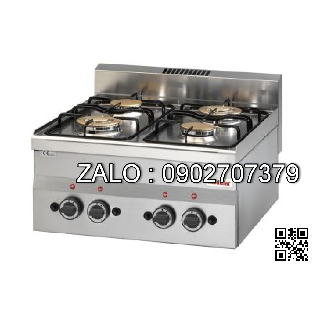 Bếp Âu 4 họng Gar Modular FU60-60PCG