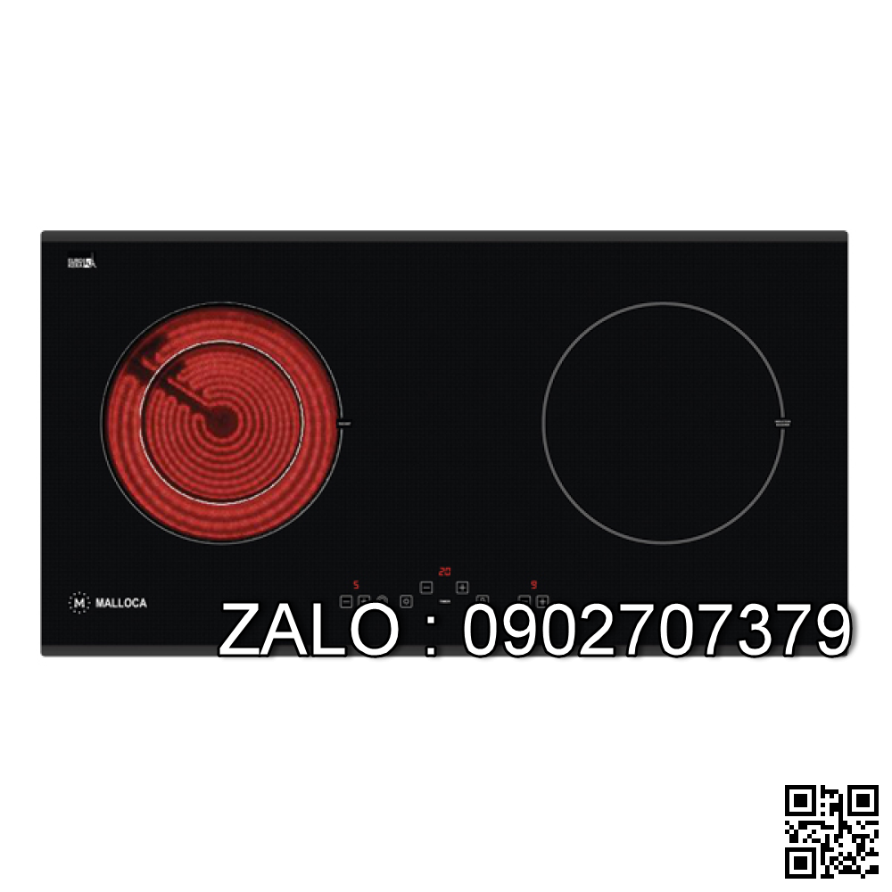 BẾP HỖN HỢP ĐIỆN TỪ MALLOCA MH-02IR LB