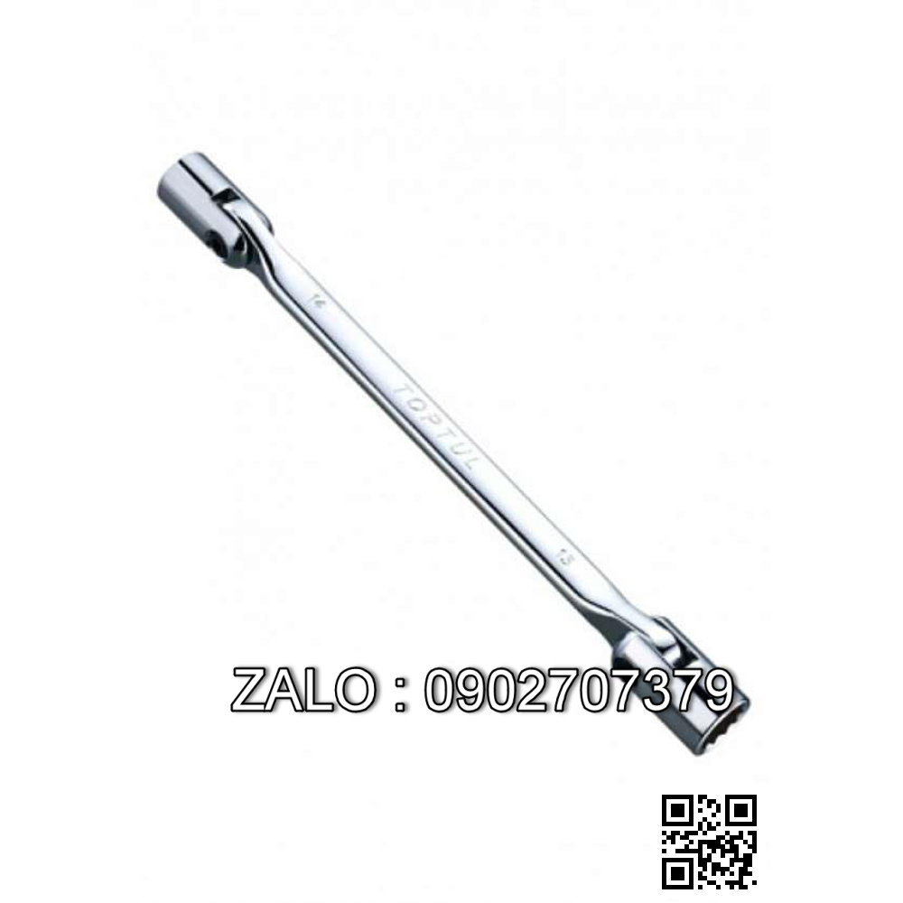 Cờ lê 2 đầu tuýp đầu lắc léo TOPTUL
12x14mm Mạ crôm AEEC1214