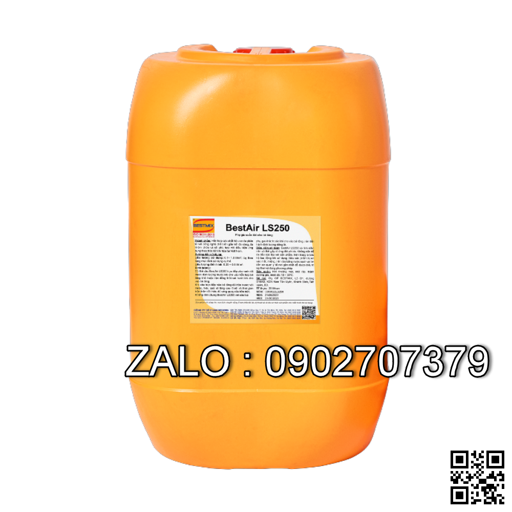 BestAir LS250 Bestmix - Phụ gia cuốn khí cho bê tông