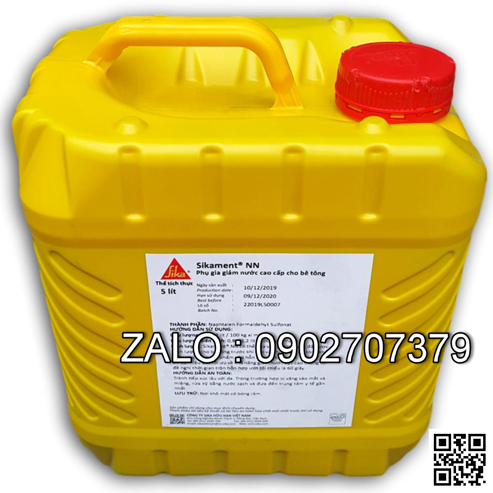 Sikament NN - Phụ gia giúp bê tông đóng rắn nhanh và đạt cường độ sớm