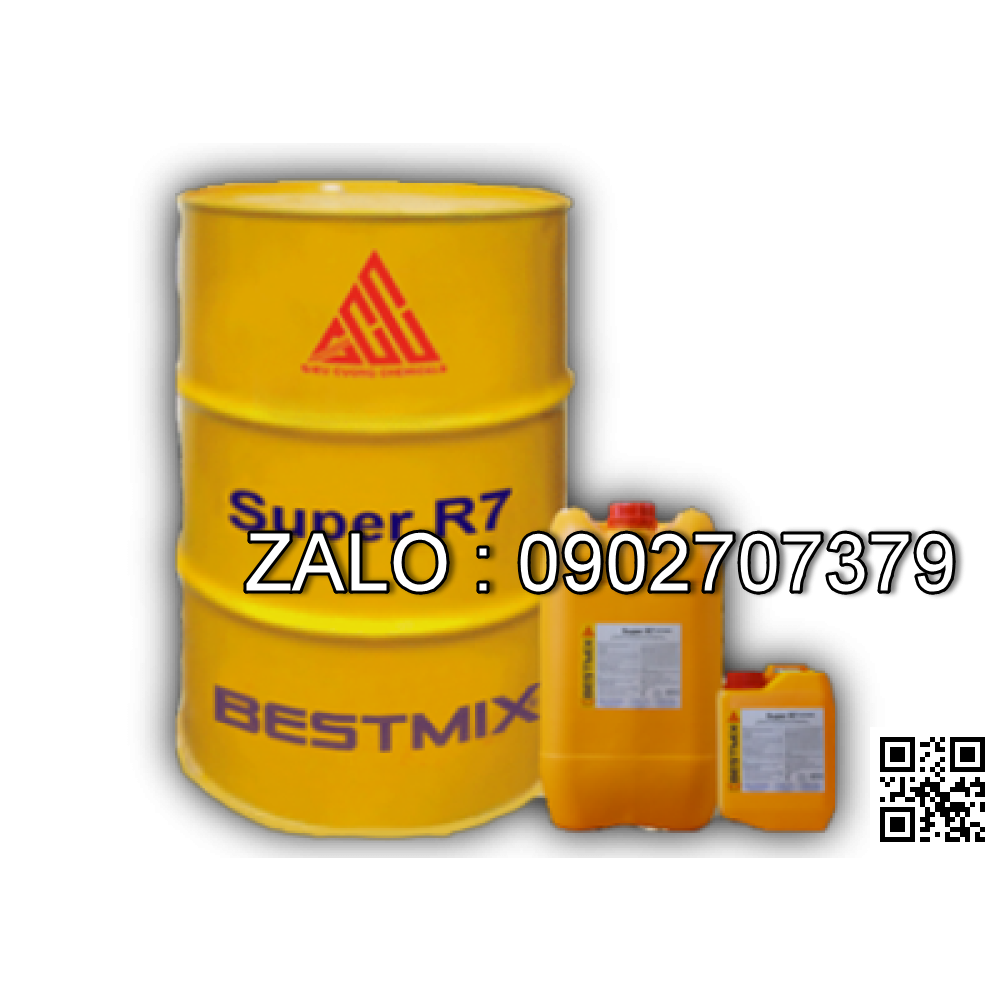 Bestmix Super R7 - phụ gia đóng rắn nhanh cho bê tông