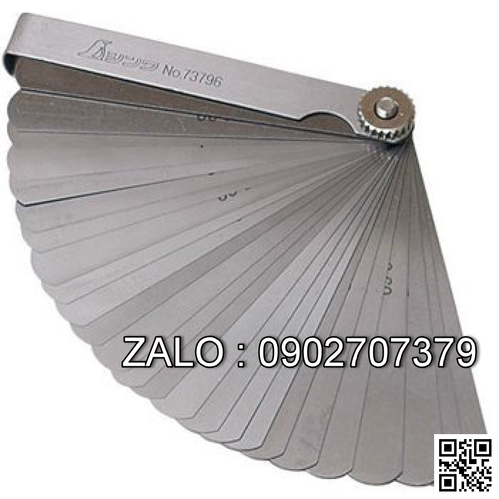 Bộ dưỡng đo chiều dày(
căn lá) Shinwa 0.03-1mm ( 0.01/0.05/0.1 ) 73796
