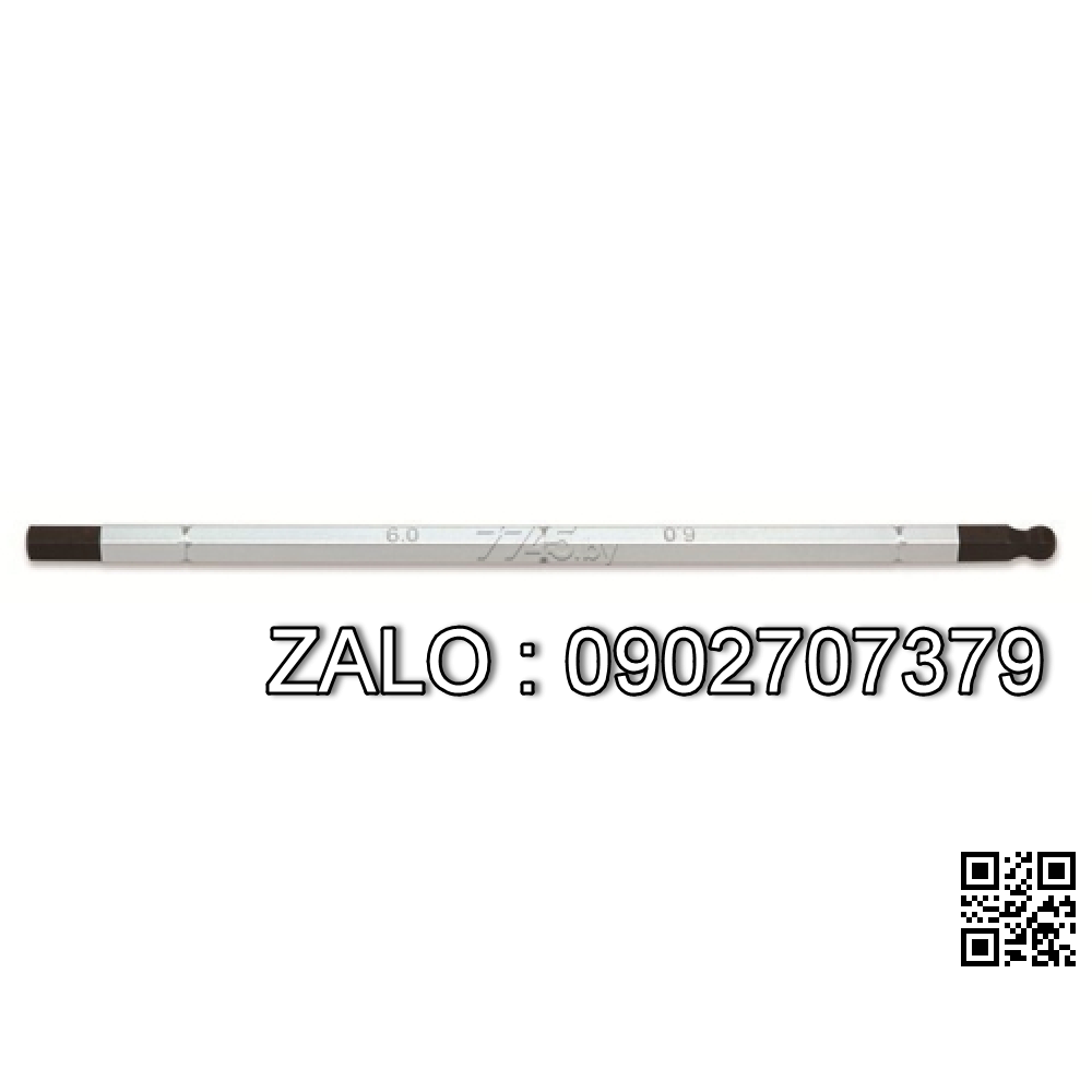 Mũi vít TOPTUL 2 đầu tròn và lục giác
1/4