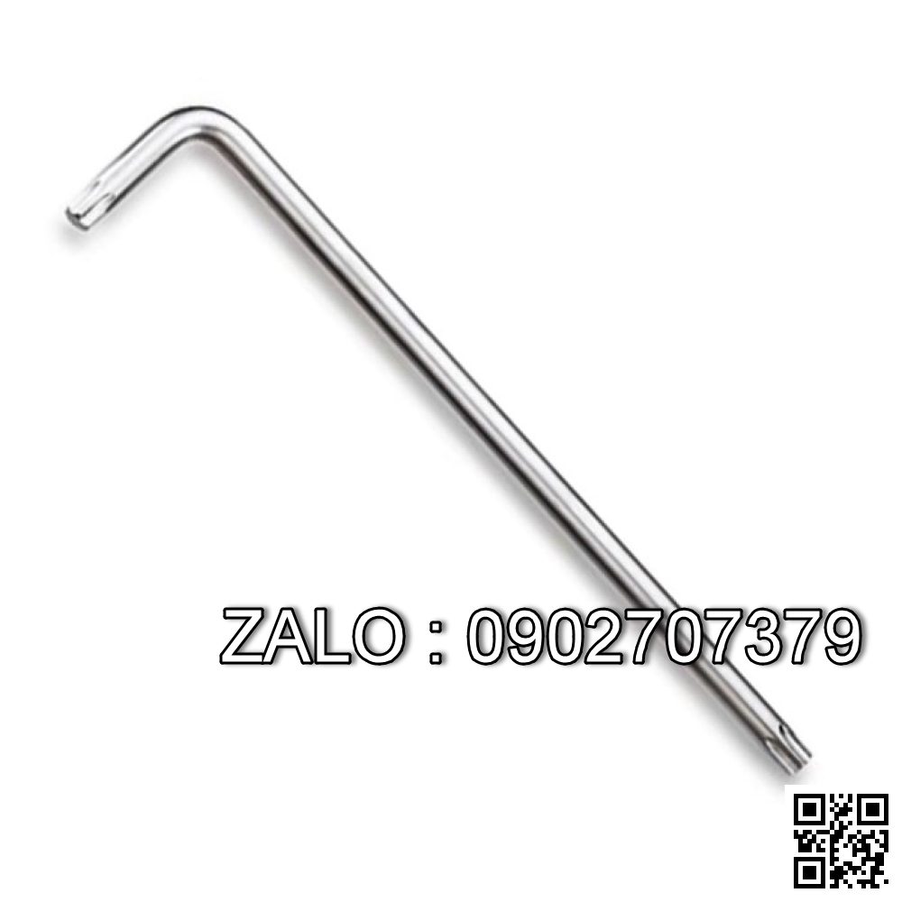 Chìa vặn hoa thị(torx) TOPTUL T8 loại dài Mạ
crom AIAL0807