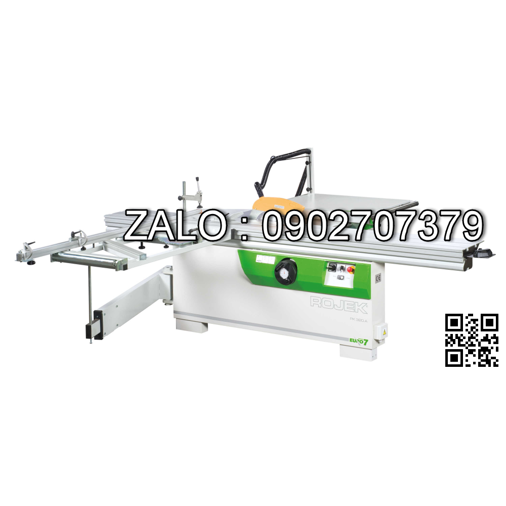 Máy cưa bàn trượt 2 lưỡi Rojek PK320A