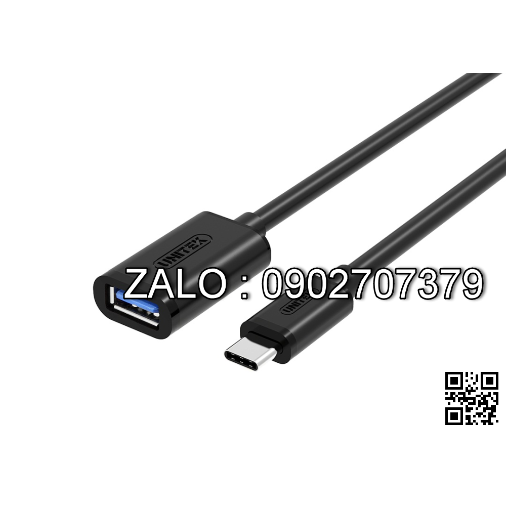Cable TypeC -> Usb Nối Dài 3.0 Unitek (Y-C 476BK)