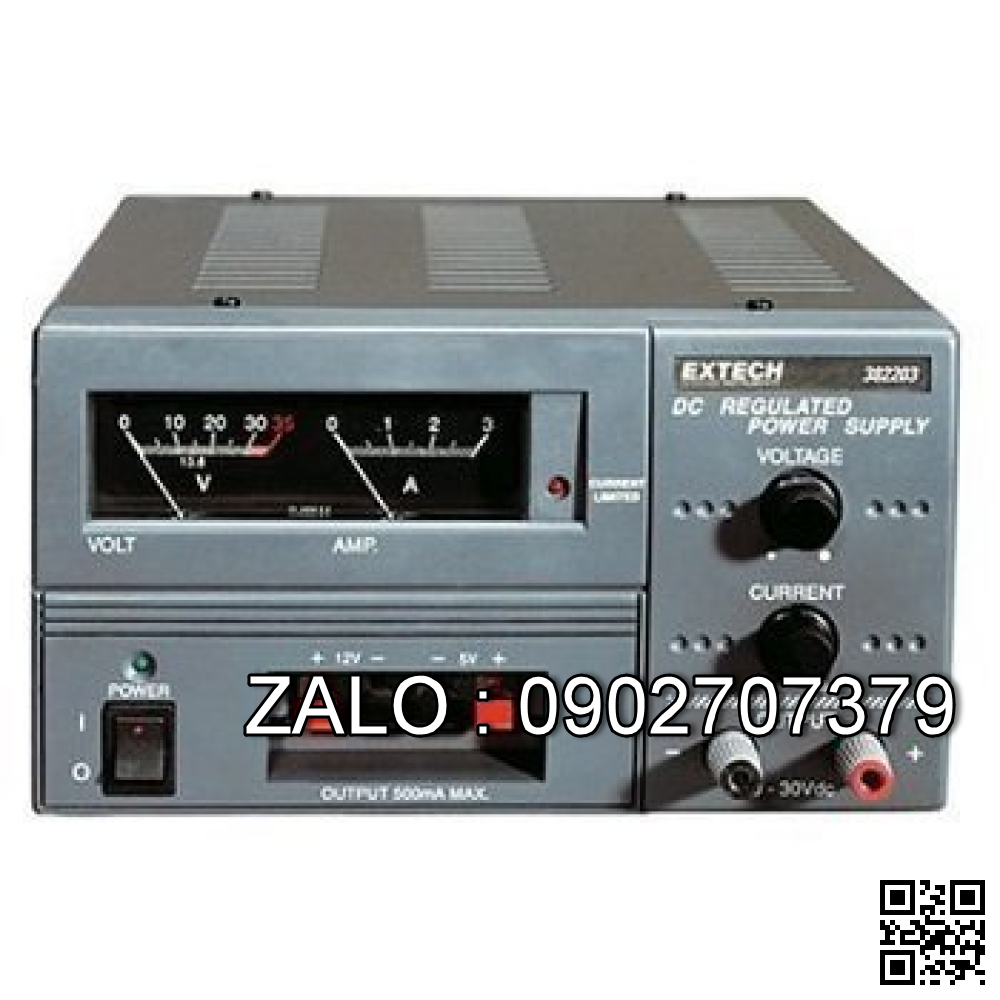 MÁY CẤP NGUỒN DC 3 ĐẦU RA EXTECH 382203