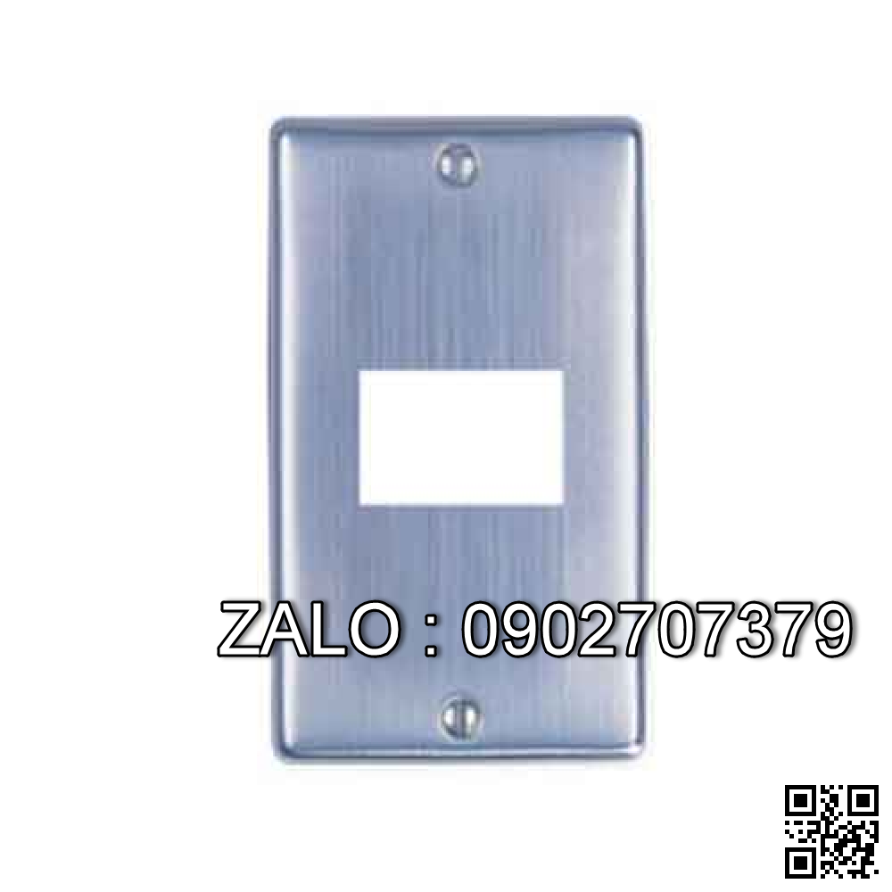 Mặt công tắc dùng cho 1 thiết bị bằng kim loại Panasonic WN7601-8