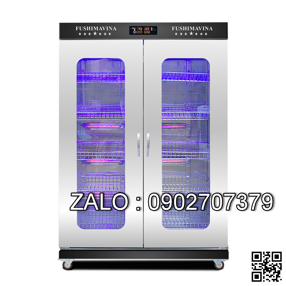Tủ sấy bát công nghiệp inox TKL-TSBCK 1200L 1L